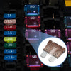 Car Boat Truck SUV Motorcycle Brown 50pcs Blade Style Fuses 7.5A Mini Size