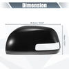 Toyota RAV4 Left Side / Mirror Cover Caps / Black (2009–2013)