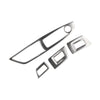BMW 5 Series Polished Interior Door Window Lift Button Cover Trim