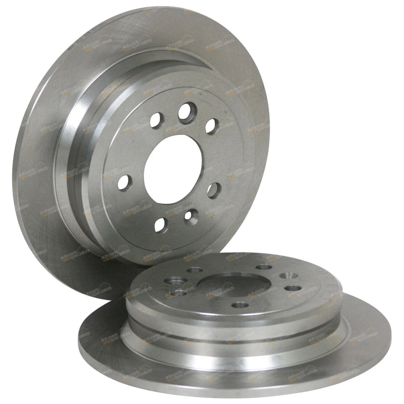 Ford LTD DF DL Rear Disc Brake Rotors + Pads Pack (1995 - 1998)