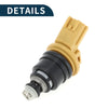 Nissan 300ZX (1990-1994) Black Yellow Fuel Injector 1 Pcs