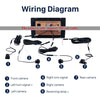 Car Stereo - Waterproof 360° Panoramic 4-Way Parking Reverse Camera