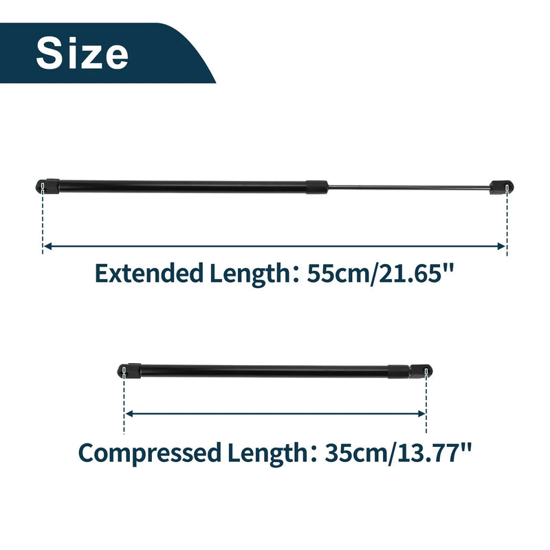 Chevrolet Trailblazer Rear Window Glass Lift Supports Struts