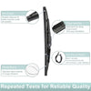 Jeep Compass 2006-2016 Rear Wiper Blade Arm Set