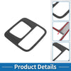 Honda N-BOX (2023) Black Wood Grain Front Row Light Trim Bezel