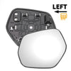 Honda HR-V Left Side Heated White Mirror Glass (2014-2020)