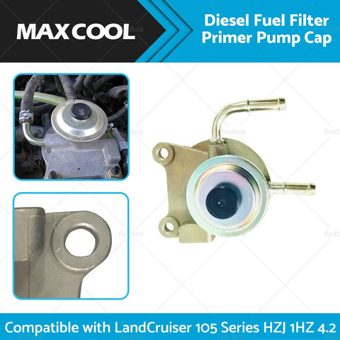 Toyota LandCruiser 105 Series HZJ Fuel Filter Primer Pump Cap (1998-2007)