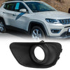 Jeep Compass Front Bumper Left Side Fog Light Grille Cover (2017-2023)