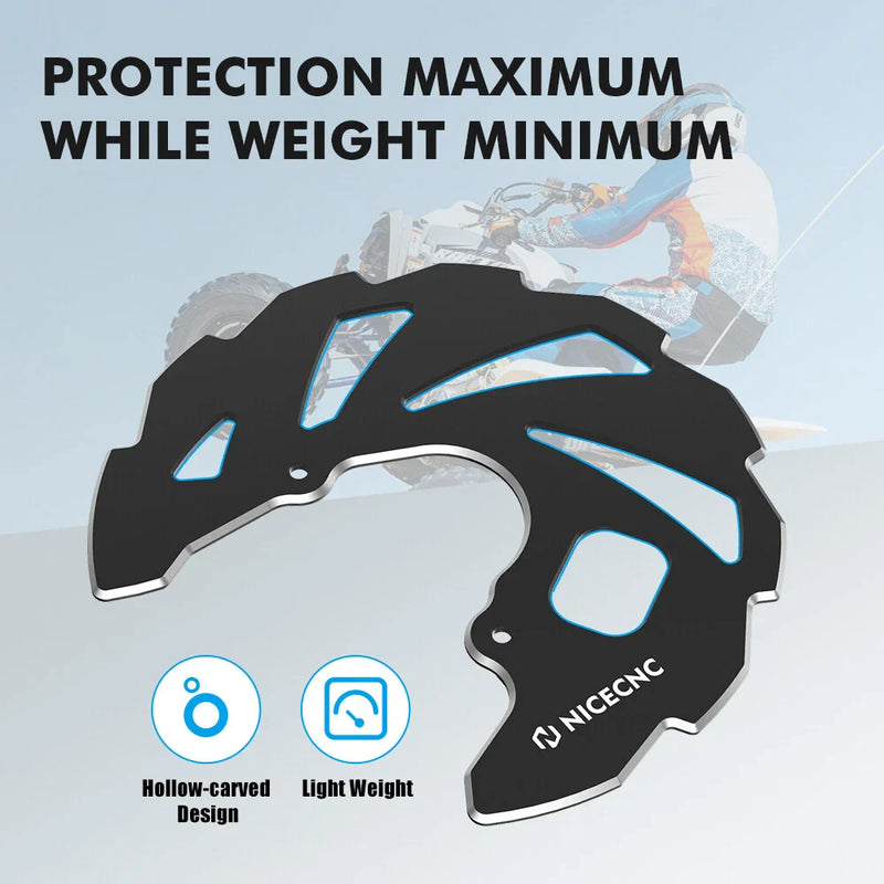 Yamaha Raptor 700 2 x Front Brake Rotor Disc Cover Guards (2006-2023)