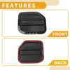 Ford Bronco 2023-2025 Fuel Filler Flap Cover Black Fuel Tank Door Cap