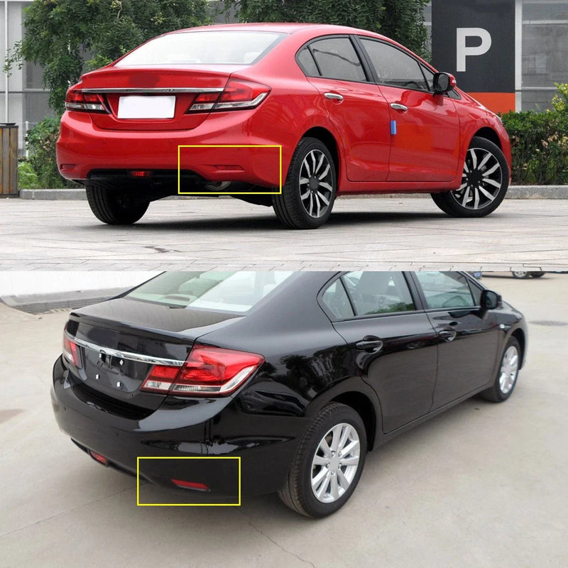 Honda Sedan Red Tail Light Reflector (2013-2015)