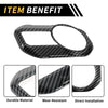 Jeep Carbon Fiber Headlight Button Panel Cover