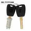 Fiat Doblo, Punto, Panda, 500 Door Lock Cylinder w/ 2 Keys