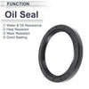 Make Model Oil Seal 70x90x10mm Seal Ring Rotary Shaft Nitrile Rubber 5 Pcs