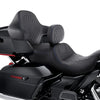 Harley CVO Street Glide Black Driver & Passenger Seat Backrest (2014-2023)