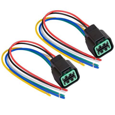Kia Sportage 2 x Headlight Connector Wiring Harness (2005-2010)