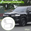 Toyota Land Cruiser Front Left Right Headlight Trim Bezel (2008-2021)