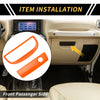Jeep Wrangler JK (2007-2017) - Orange Glove Box Handle Switch Cover