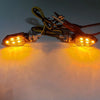 Make & Model 2 x 12V Mini Motorcycle LED Turn Signal Lights