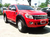 Ford Ranger Wildtrak Matte Black Rear Tail Light Covers (2011-2022)