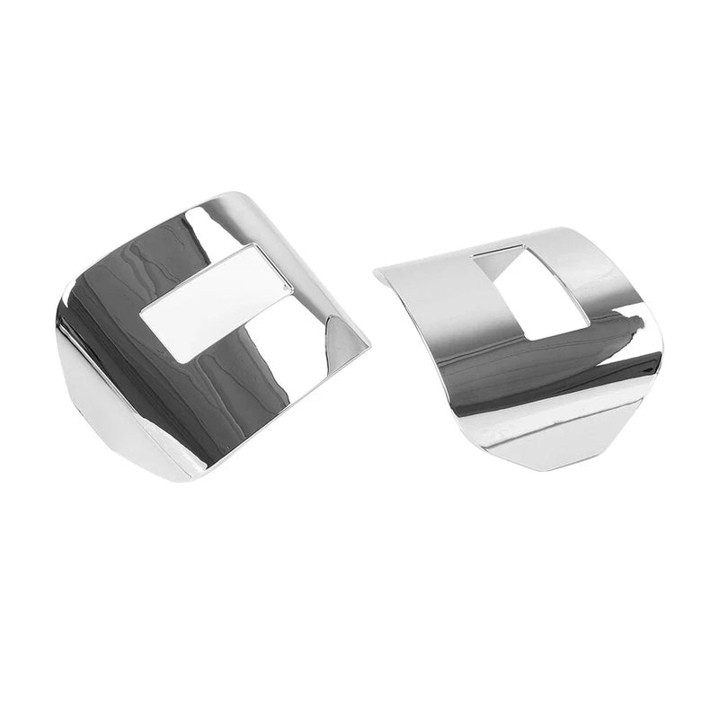 Harley Tri Glide, Street Glide Chrome Tail Light Visor Covers (2009-2023)