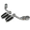 Harley Touring Softail Highway Bar Footpegs Long Angled Adjustable Mount