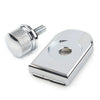 Harley Touring Rear Fender Seat Bolt Cover Chrome (1996-2023)