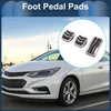 Ford Focus MK2 (2004-2011) Silver Tone 3 x Foot Accelerator Pedal Covers