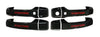 Mitsubishi L200 Triton 4 Door Catch Handle Covers Glossy Black (2024-2025)