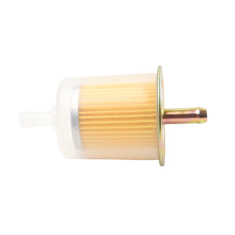 Universal Motorcycle Inline Gas Line 3/8" Fuel Filter (Fits Most Models)