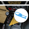 Jeep Wrangler JL JLU (2018-2024) Light Blue 4WD Gear Shift Panel Cover Trim