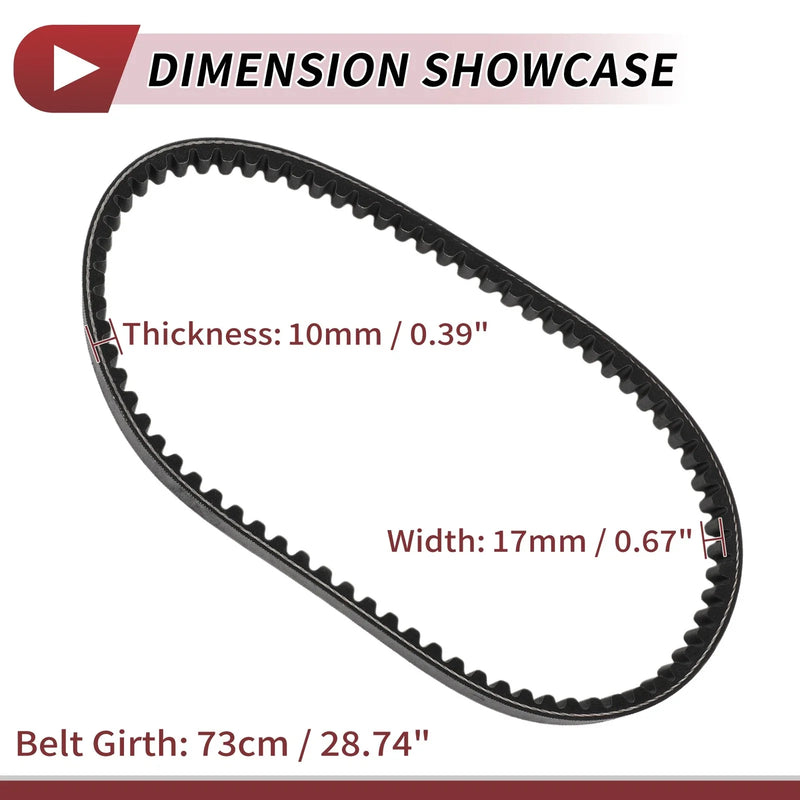 Honda Activa 125 & Lead 90cc Motorcycles Drive Belt V-Belt (2013-2023)