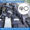 Chevy GM Intermediates 8.5-8.6 Rear Differential Cover Kit with Gasket