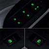 Safety - Best Night Visibility Luminous Car Door Window Switch Sticker