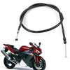 Yamaha R1 Black Motorcycle Brake Clutch Cable (2002-2003)