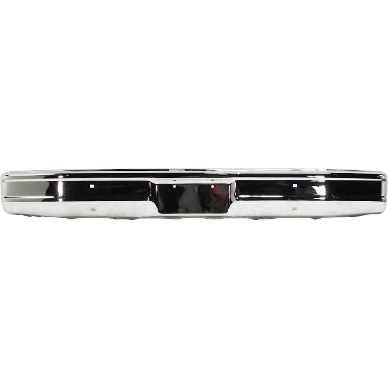 1-Piece Front Bumper For Ford F-150 1980-1986 Bright