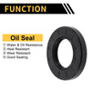 Make Model Oil Seal 40x72x10mm NBR Rubber Black 5 Pcs