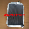 Chevy Hot / Street Rod 6 Cyl. w / Tranny Cooler 3 Row Aluminum Radiator (1938)