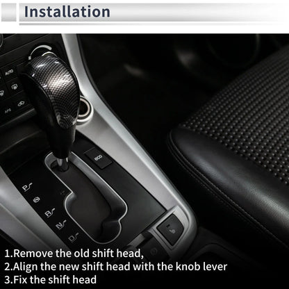 Automatic Gear Shift Knob for Toyota Mark X Reiz X120 (2004-2009) Faux Leather