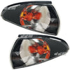 Proton Wira Satria Jumbuck 1 Pair LUCID Black Corner Signal Lights (1993-2005)