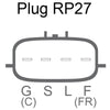Mitsubishi Colt RG 4cyl 1.5L 4G15 MIVEC Petrol Alternator (2004-2008)