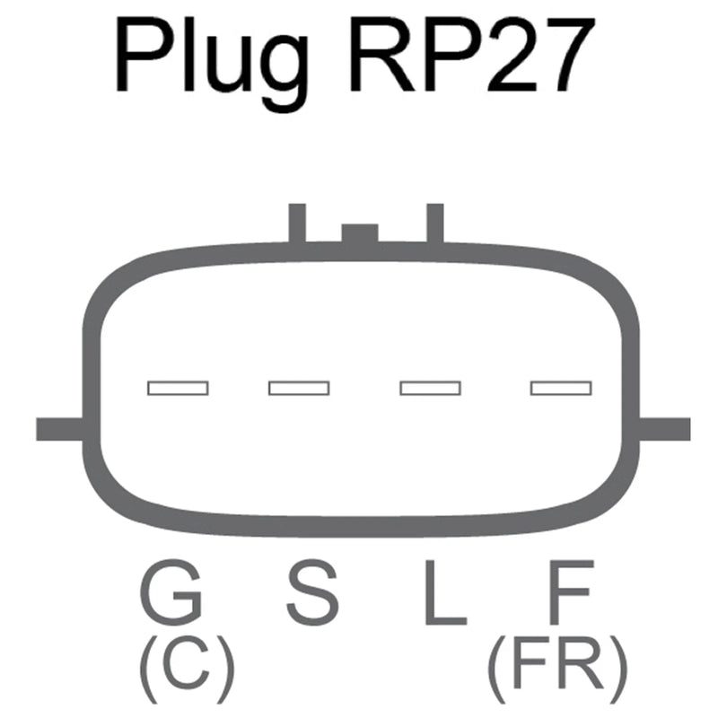 Mitsubishi Colt RG 4cyl 1.5L 4G15 MIVEC Petrol Alternator (2004-2008)