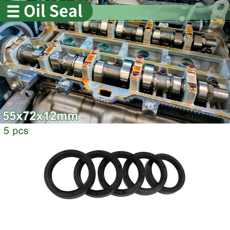 Car Oil Seal 55x72x12mm Rotary Shaft Seal NBR Rubber