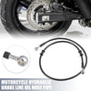 Brake Line / 100cm 10mm ID / Hydraulic Brake Line Oil Hose Pipe 0° Black