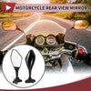 Suzuki GSX-R600 GSX-R750 (2003-2017) Black Motorcycle Rear View Mirrors