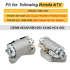 Honda FourTrax 200 TRX200 2 x Front Drum Brake Adjuster (1986–1997)