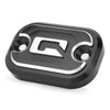 YAMAHA QBIX 125 Black Front Brake Fluid Reservoir Cap Cover (2017-2018)
