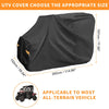 Honda Pioneer 700 Black 210D-PU Waterproof UTV Cover (2014-2023)