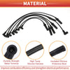 Dodge Dakota 7 x Spark Plug Wire Ignition Coil Cable (1999-2003)