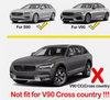 Volvo V90 S90 4X Front/Rear Splash Guards Mud Flaps Fender (2016–2024)